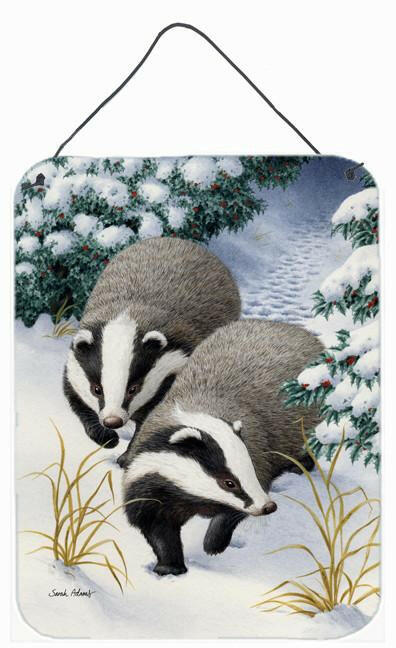 Badgers on the Move Wall or Door Hanging Prints ASA2038DS1216