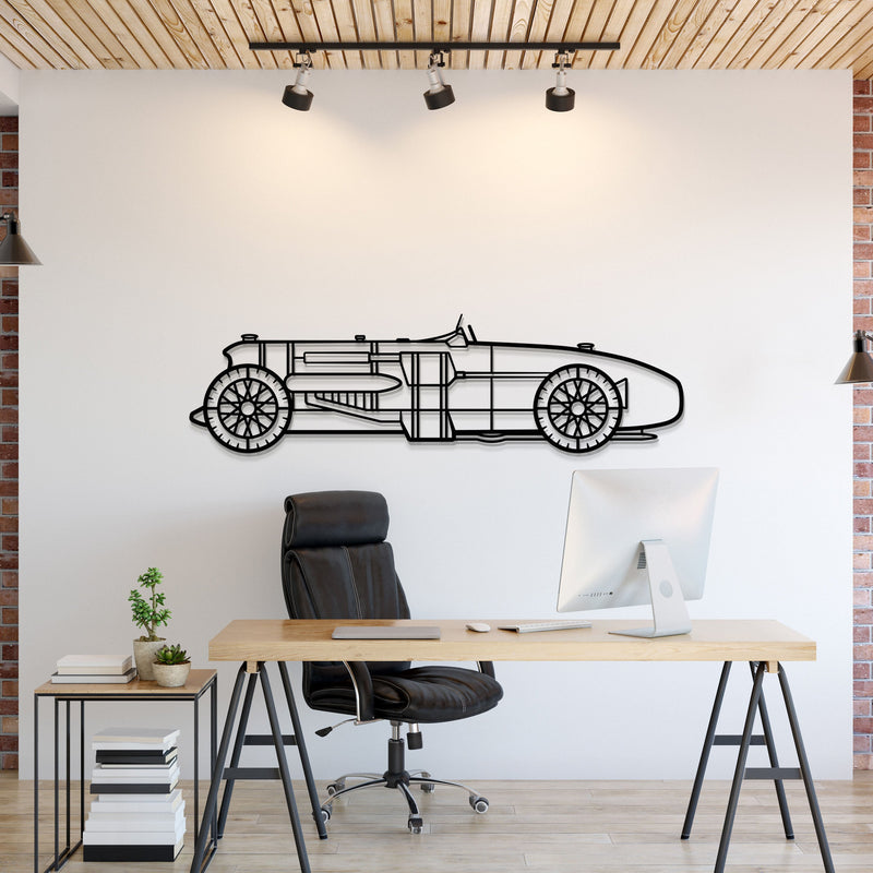 1933 Napier-Railton Metal Car Wall Art - MT0017