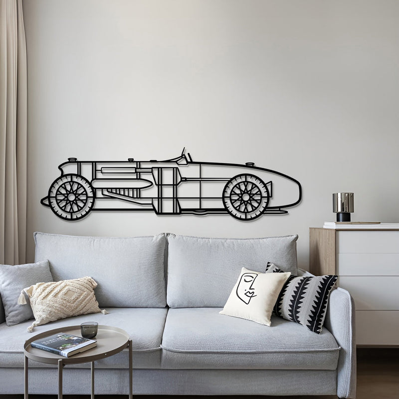 1933 Napier-Railton Metal Car Wall Art - MT0017