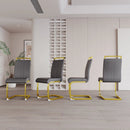 Side Dining Room Chair, Padded Seat High Back by Unique Piece Furniture