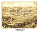 Vintage Map of Pacific, Missouri 1869