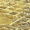 Vintage Map of Pleasant Hill, Missouri 1869