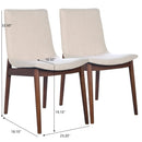 Ravel - Dining Chair (Set of 2) - Beige by HouseOfZazla