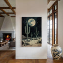 Desert Moonlight – Southwestern Nightscape Wall Art by Kooly