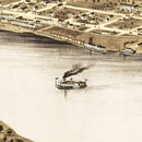 Vintage Map of St. Charles, Missouri 1869