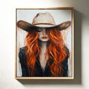 Cowgirl Ember – Rustic Elegance in Red