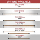 Bamboo Mobility & Training Stick with Rubber Feet - Exercise Balance Pole for Yoga, Pilates, Physical Therapy & Stretching by MobilevisionUS