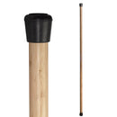 Bamboo Mobility & Training Stick with Rubber Feet - Exercise Balance Pole for Yoga, Pilates, Physical Therapy & Stretching by MobilevisionUS