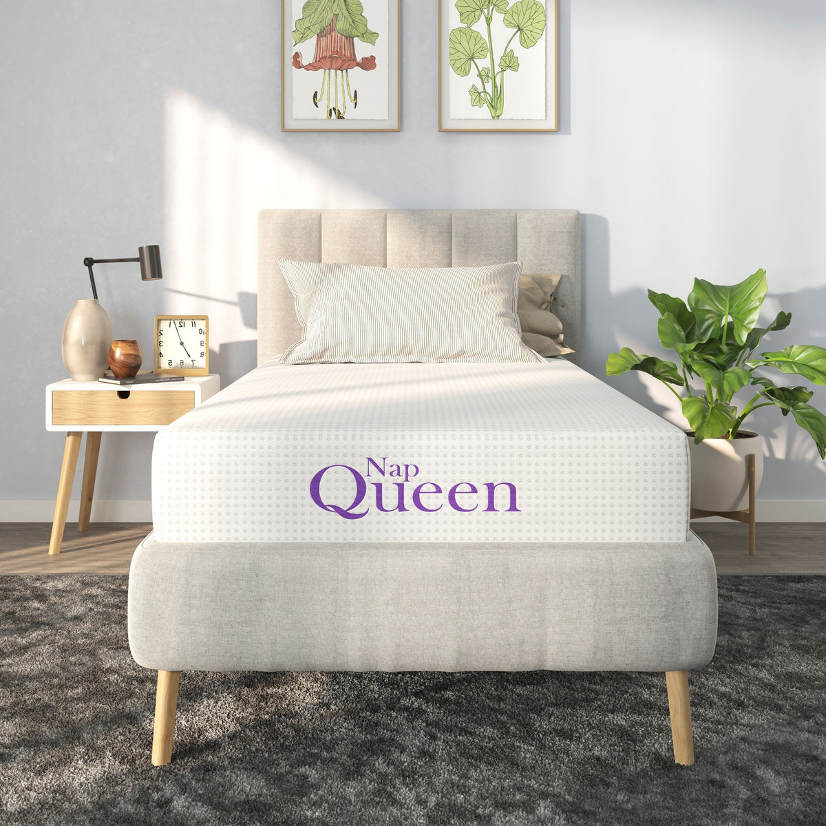 10" Charcoal Memory Foam Mattress, photo 3 of 10