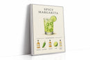Spicy Margarita Cocktail Recipe Print