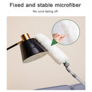 Long Handle Duster With Extension Bar, Home Dust Collector - White by HouseOfZazla
