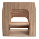 Bamboo 5-Slot Inclined Desktop Organizer | Vertical File Sorter & Tablet/Laptop Charging Station by MobilevisionUS