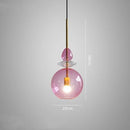 Bar Counter Macarons Candy Glass Chandeliers