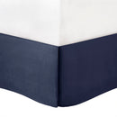 7 Piece Tufted Comforter Set Navy Queen
