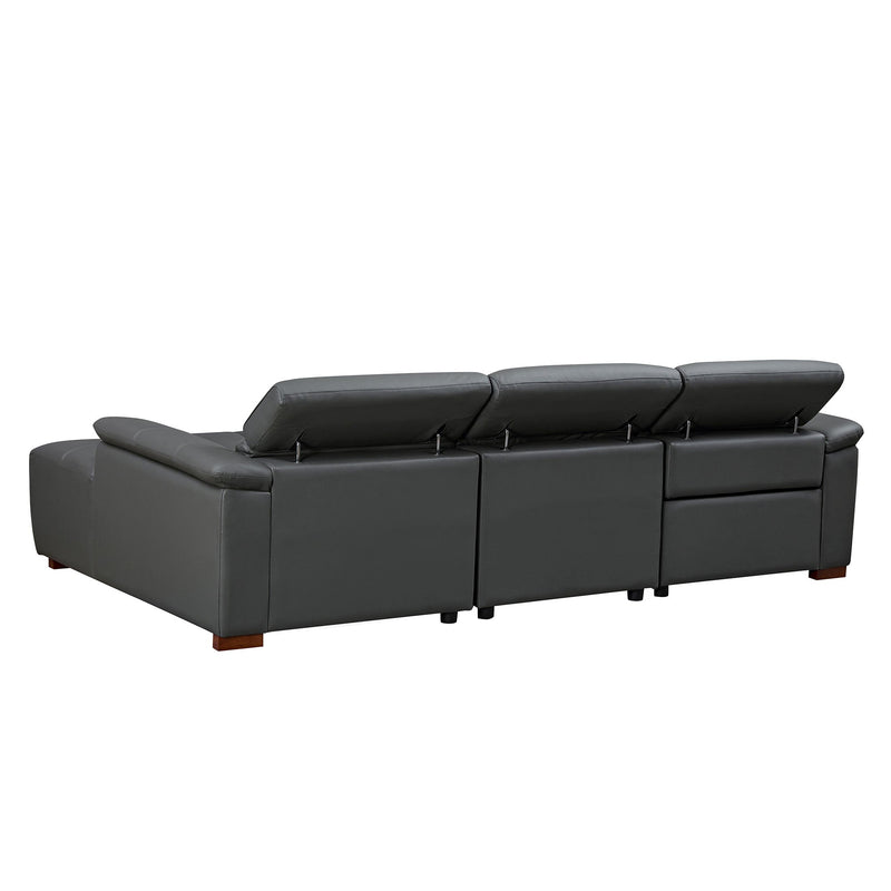 Wall-Hugger Reclining Sofa Modern Electric Control, photo 5 of 10