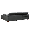 Wall-Hugger Reclining Sofa Modern Electric Control
