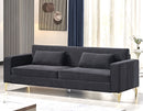 Aesthetic 3 Seater Couch With Classic Modern Appeal And Luxurious Soft Comfort by HouseOfZazla