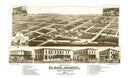 Vintage Map of Clark, South Dakota 1883