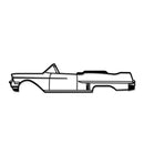 1957 Series 62 Metal Car Wall Art - MT0053