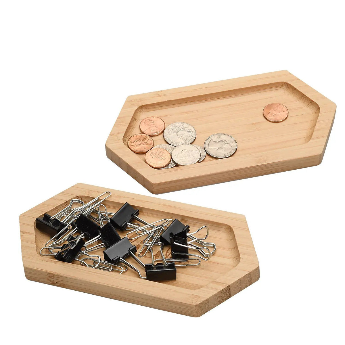 Believe Bamboo Tray, 2 PK, photo 4 of 7