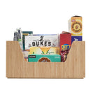Stackable Bamboo Open-Front Storage Bin (14” x 11” x 6.5”) | Easy-Access Wooden Organizer for Kitchen Pantry, Closet, and Office by MobilevisionUS