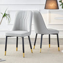 Modern Chair With Metal Legs by Unique Piece Furniture
