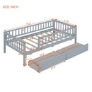 Multi Functional Wooden Daybed Bed by HouseOfZazla