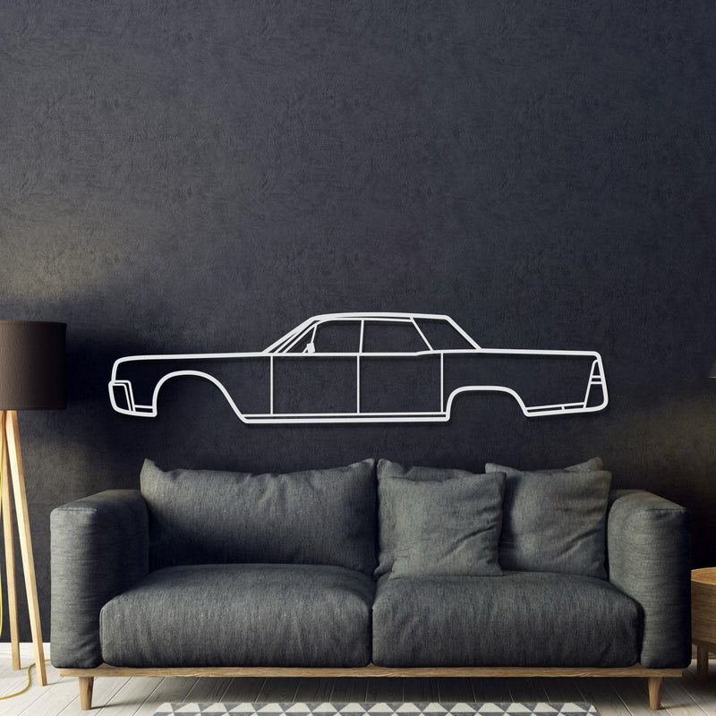 1961 Continental Metal Car Wall Art - MT0062