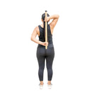 Bamboo Mobility & Training Stick with Rubber Feet - Exercise Balance Pole for Yoga, Pilates, Physical Therapy & Stretching by MobilevisionUS