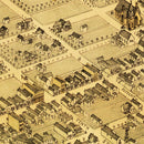 Vintage Map of Kearney, Nebraska 1881