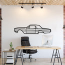 1966 Thunderbird Metal Car Wall Art - MT0091