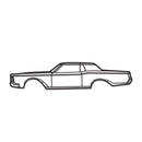 1968 Mark III Metal Car Wall Art - MT0109