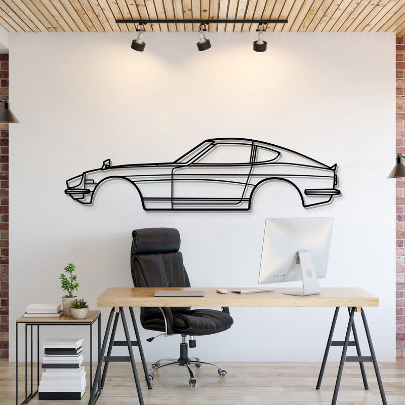 1969 Fairlady Z 432 Metal Car Wall Art - MT0122