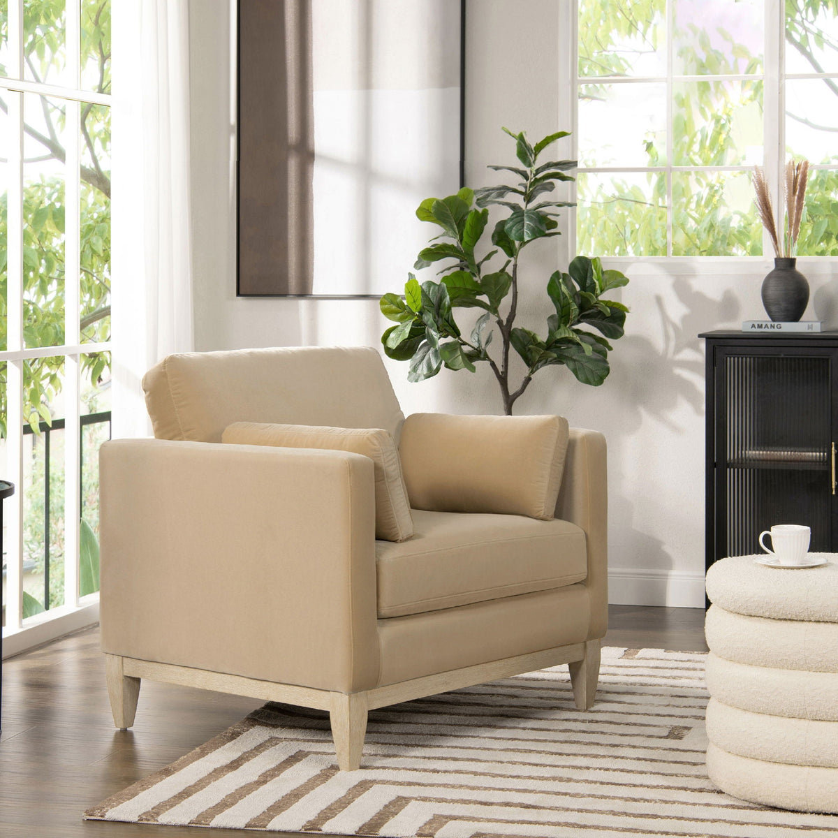 Knox - Modern Farmhouse Arm Chair, photo 4 of 40