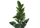 20" Tall Artificial ZZ Plant in Grey Cement Pot by HouseOfZazla