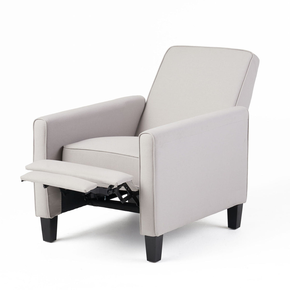 Upholstered Push Back Recliner Chair For Living Room, photo 14 of 40