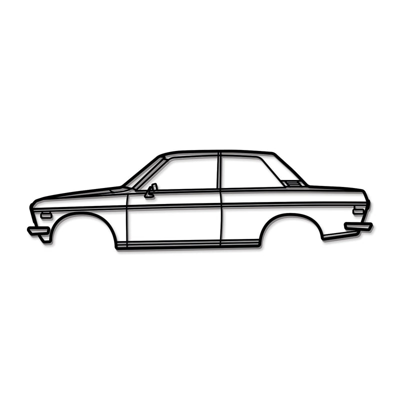 1970 Datsun 510 Metal Car Wall Art - MT0132