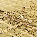 Vintage Map of Baxter Springs, Kansas 1871