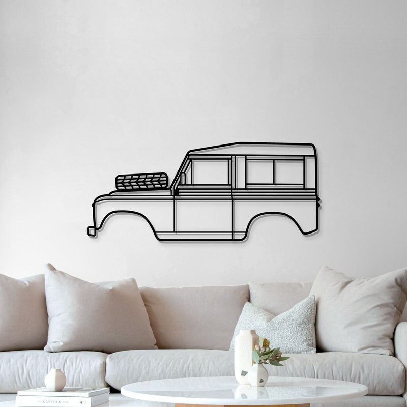 1972 Series III Metal Car Wall Art - MT0150
