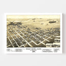 Vintage Map of Great Bend, Kansas 1882
