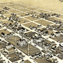 Vintage Map of Great Bend, Kansas 1882