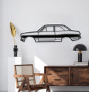 1973 Escort RS1600 Metal Car Wall Art - MT0154