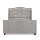 Marcella - Upholstered Shelter Headboard Bed Set by Unique Piece Furniture