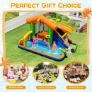 8-in-1 Jumping Castle with Slide and 480W Blower by LJGDeals