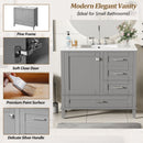 Traditional Bathroom Vanity Set With Soft Close Doors by Unique Piece Furniture