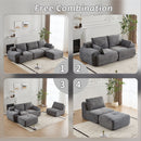 Compressed Sofa, Large Sectional Couches For Living Room by Unique Piece Furniture