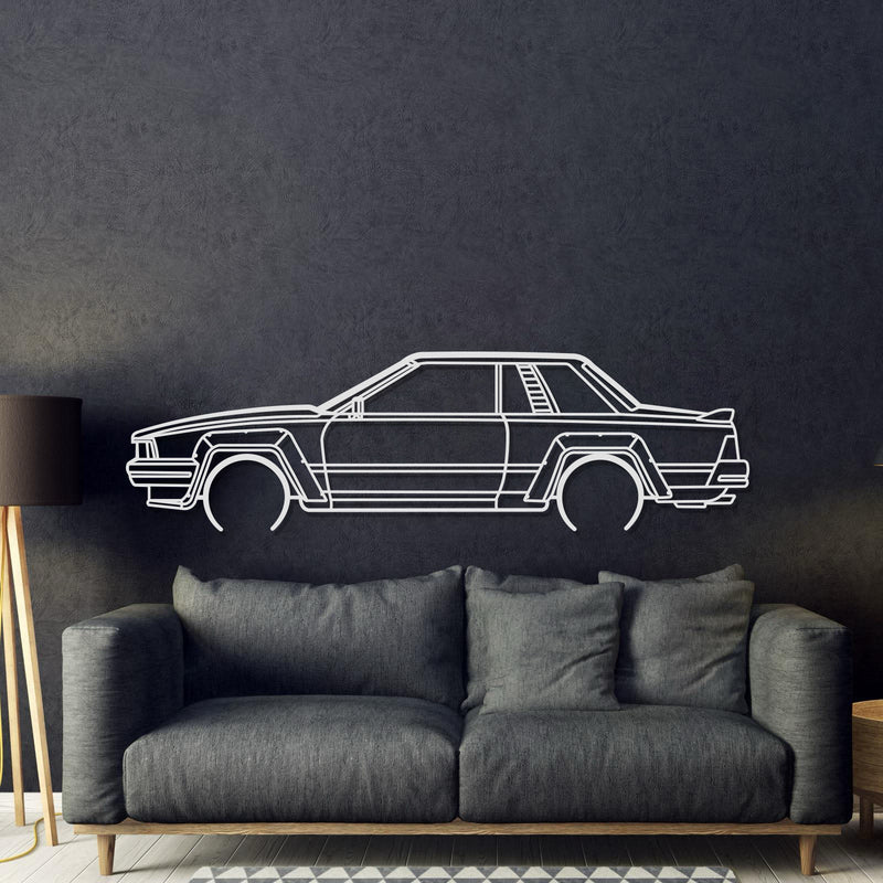 1983 240 RS Metal Car Wall Art - MT0194