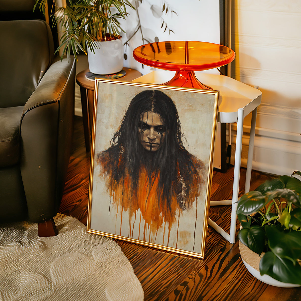 Ember Stare Warrior Portrait, photo 11 of 19