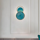 GobekUsa Gold Metal Wall Lamp with Postmodern Design and 1 Light for Living Rooms