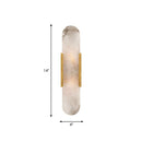 GobekUsa Gold Metal Wall Lamp with Postmodern Design and 1 Light for Living Rooms